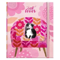 Libreta Tapa dura Grande – Planet Cat