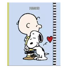 Libreta Tapa dura Grande (celeste) – Snoopy
