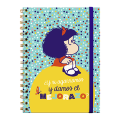 Libreta Tapa Dura con Espiral XL – Mafalda