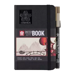 Cuaderno/sketchbook 9x14 cm 80 páginas papel blanco crema 140 g en internet