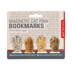 Marcapáginas magnético patita de gato - Kikkerland
