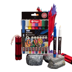 Set de 8 marcadores de pintura al agua - Filgo - comprar online