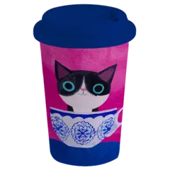 Vaso Ecológico de Bambú 475 ml – Planet Cat Tacita