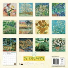 Calendario de pared de Vincent van Gogh Blooms 2025 - Flame Tree - comprar online