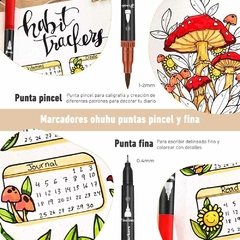Set 100 marcadores doble punta Maui Ohuhu en internet