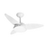Ventilador de Teto 3 Pás Tron Lykan Branco Led 127V