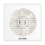 Exaustor para Banheiro EXB 150mm Branco Ventisol