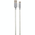 Cabo USB Tipo C 1.5m 3A Nylon USB para USB-C Branco Intelbras na internet