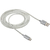 Cabo USB Tipo C 1.5m 3A Nylon USB para USB-C Branco Intelbras