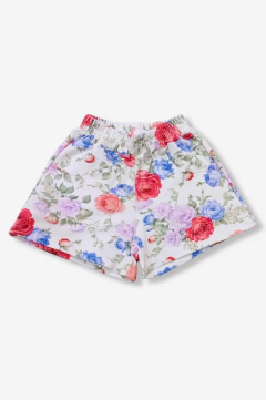 SHORT FLOREADO RUSTICO NIÑA (1229) en internet