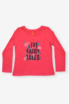 REMERA LIVE NIÑA (1257) - comprar online