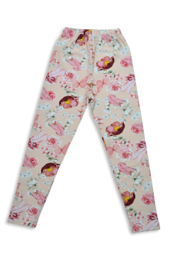 CALZA ALGODÓN FLOR NIÑA (1291) - comprar online