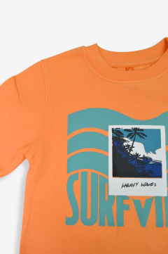 REMERA SURF NIÑO (3339) - comprar online
