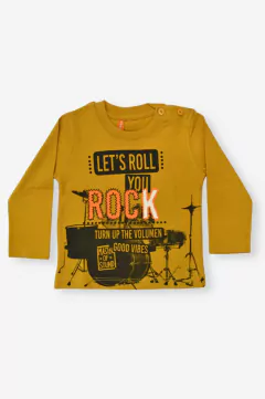 REMERA ROCK BEBÉ NIÑO (4291) en internet