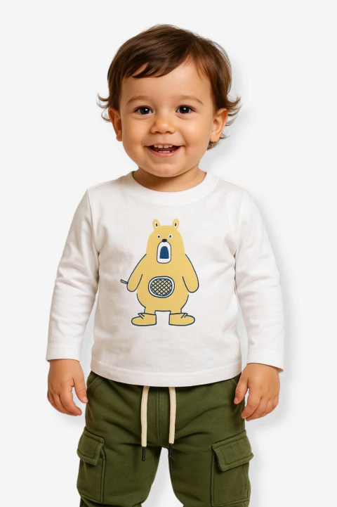 REMERA OSITO BEBE NIÑO (4247) - comprar online
