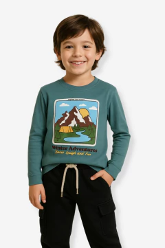 REMERA ADVENTURE NIÑO (3215) - comprar online