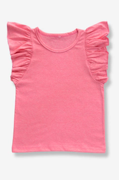 REMERA VOLADOS ALGODON NIÑA (1219) - tienda online
