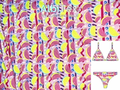 Tricot con elastano Estampado para mallas y calzas - AlbiTex