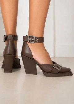 ZAPATO HARLEY CUERO CHOCOLATE