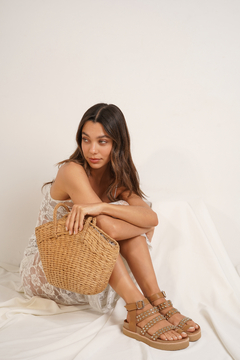 Amatista Cuero Camel - Juanita Shoes