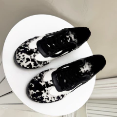 COW CUERO NEGRO - Juanita Shoes