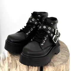 OSLO CUERO NEGRO - Juanita Shoes