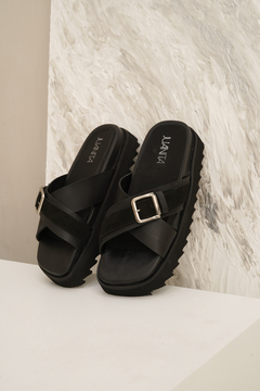 Elisea Cuero Negro - Juanita Shoes