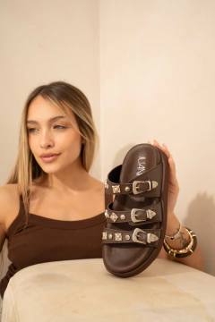 ESTAMBUL CUERO CHOCOLATE - Juanita Shoes