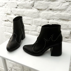 MELINA CUERO NEGRO - Juanita Shoes