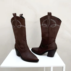 TEMPEST CUERO CHOCOLATE - Juanita Shoes