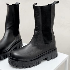 TANIA CUERO NEGRO (2da) - Juanita Shoes