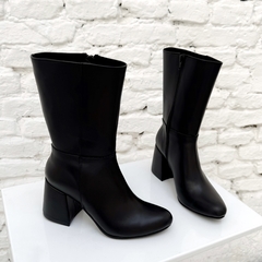 CUARZO CUERO NEGRO - Juanita Shoes