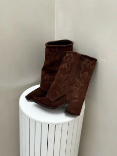 VITTA GAMUZA CUERO CHOCOLATE - comprar online