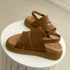 MARTINA CUERO CAMEL - Juanita Shoes