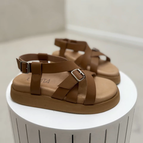 GINA CUERO CAMEL - comprar online