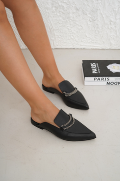 Moyra Cuero Negro - Juanita Shoes