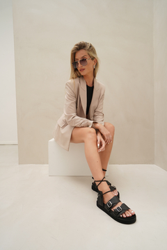 Nayla Cuero Negro - tienda online