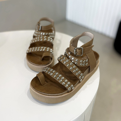 Amatista Cuero Camel - comprar online