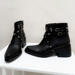 DALMA CUERO NEGRO - comprar online