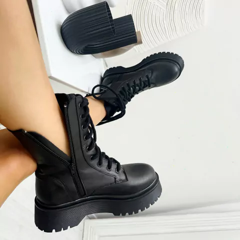 ZENDAYA CUERO NEGRO - comprar online