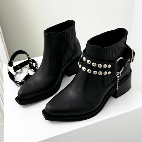 INGRID CUERO NEGRO - comprar online