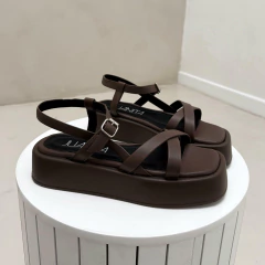 LOLLY CUERO CHOCOLATE - comprar online