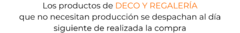 Banner de la categoría Deco y Regalería