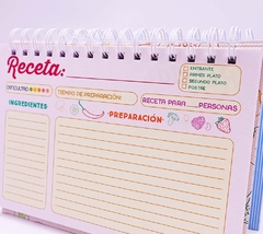 Imagen de RECETARIO ANOTADOR DE RECETAS