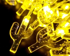 Guirnalda Led 28 Luces En Forma De Cactus enchufe en internet