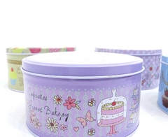 Latitas Metálicas redondas 13.5cm de diámetro - tienda online