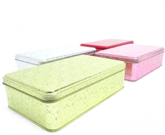 Imagen de Latas rectangulares Con Diseño De Estrella 19cm