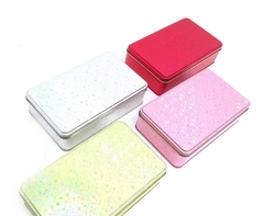 Latas rectangulares Con Diseño De Estrella 19cm en internet