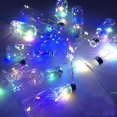 Guirnalda De Luces Alambre Botella / Tira Led - comprar online