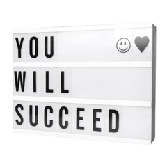 cartel letras luminoso letrero led - comprar online